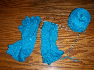 ankle length toe socks