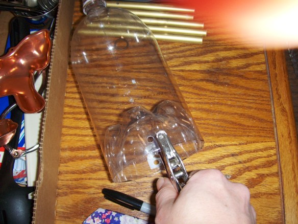 punch holes for hanging